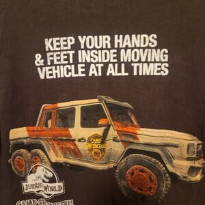 Cretaceous Jurassic World Camp Graphic T Size Medium